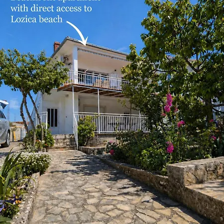 Beachfront With Direct Access To Lozica *